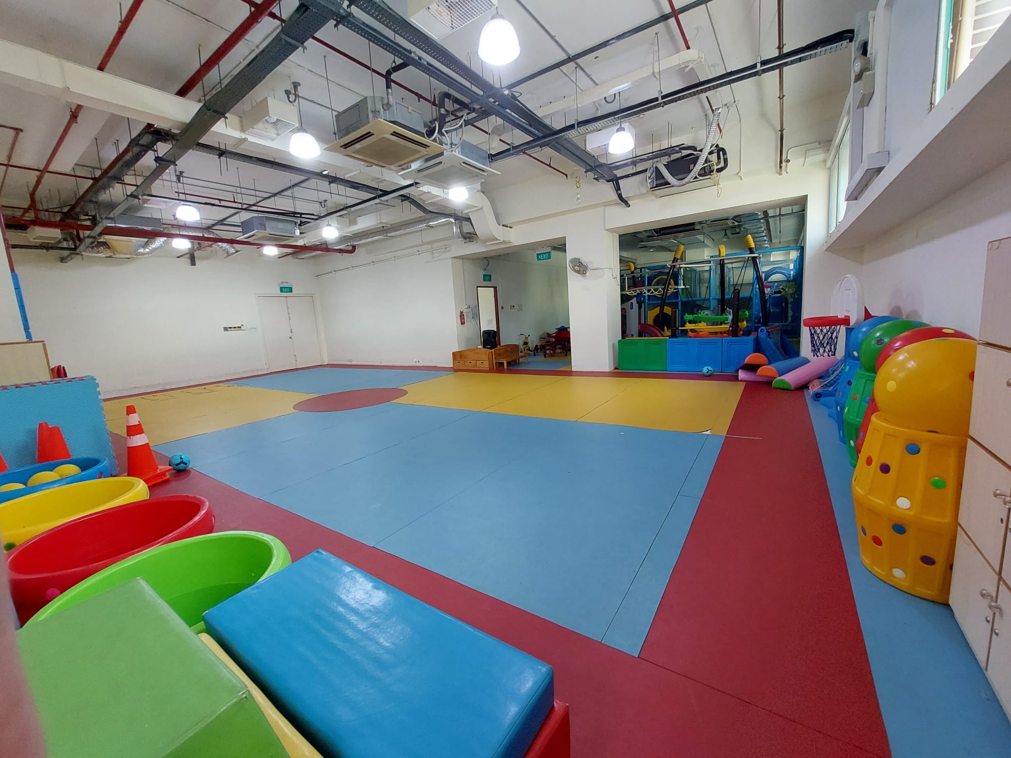 Arts Junior Montessori indoor gym