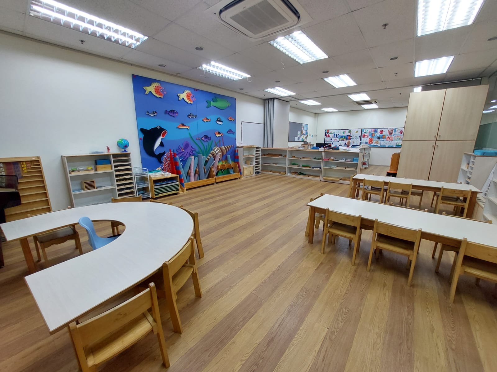 A classroom at Arts Junior Montessori