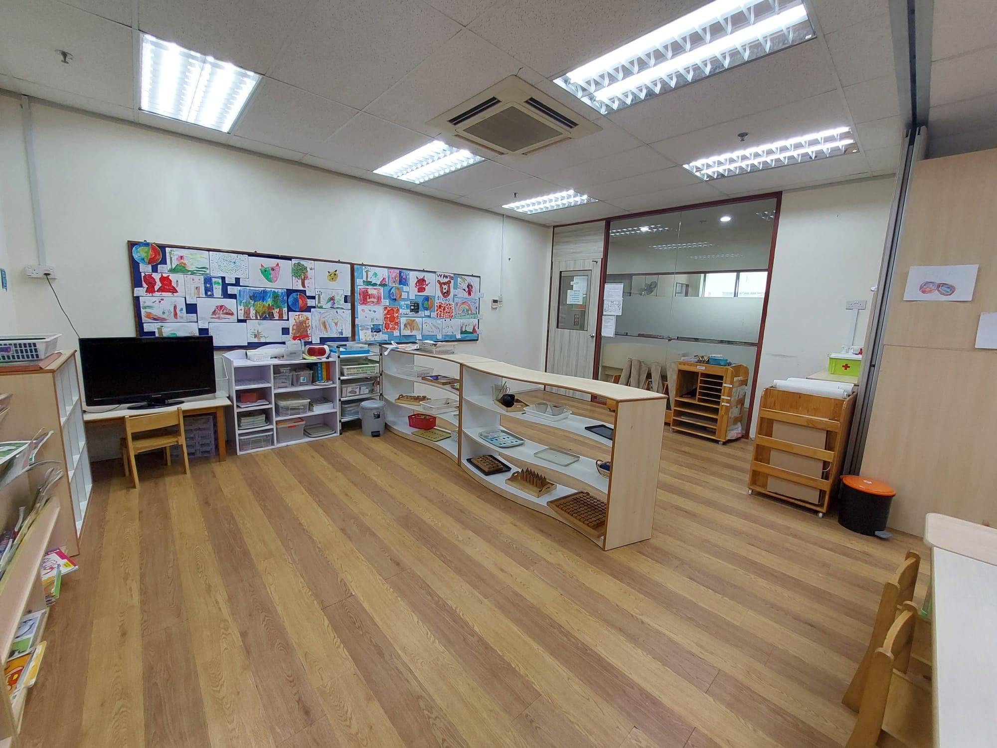 Senior classroom at Arts Junior Montessori